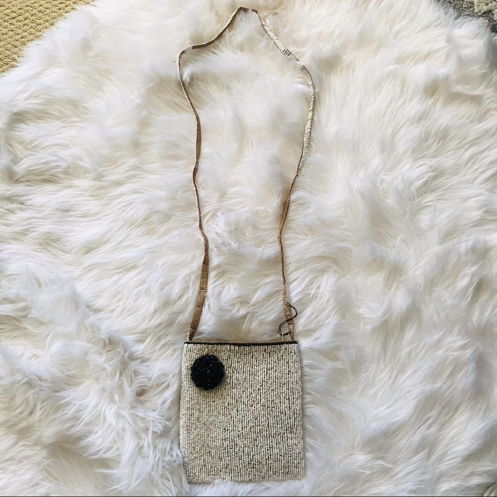 About Color Indonesian Made Mini Beaded Crossbody